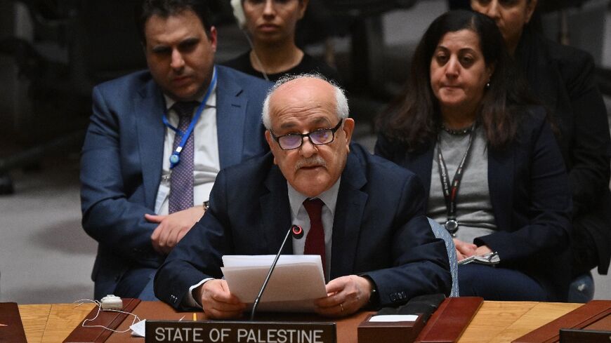 UN envoy Riyad Mansour has revived the Palestinian bid for full UN membership; for now the 'State of Palestine' has observer status